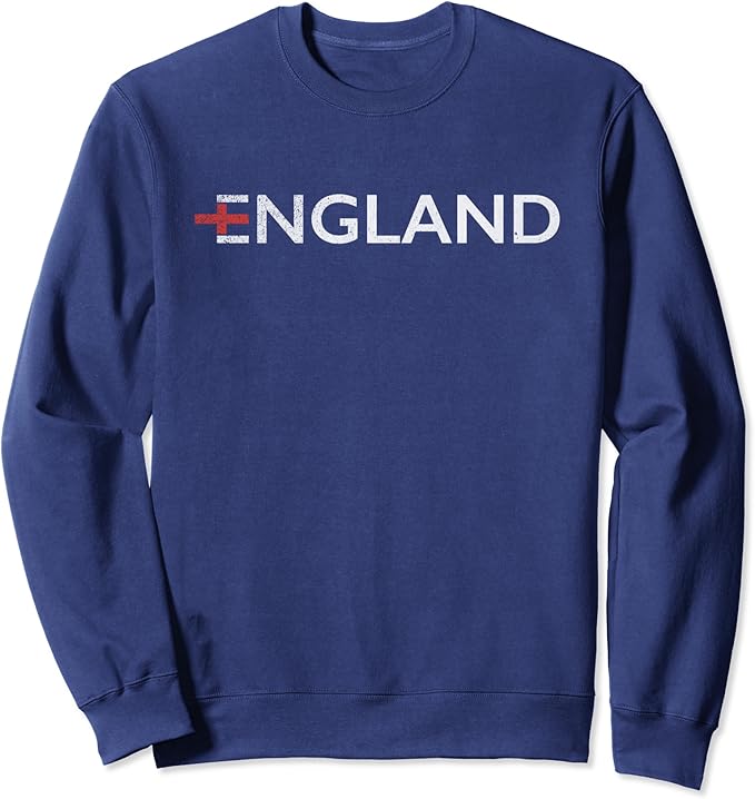 England Sweatshirt Amazon.co.uk Clothing
